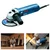 Bosch GWS 6-125 5 inch (125 mm) Professional Angle Grinder 670 W, for Metal Working